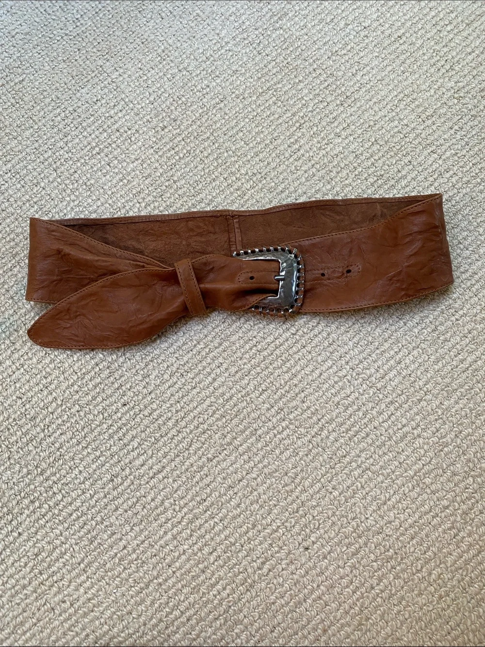 Streets Ahead Genuine Brown Leather Belt